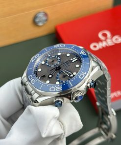 Omega Seamaster Diver 300M Chronograph Best Replica Watch Gray Dial N1 Factory 44mm (2)