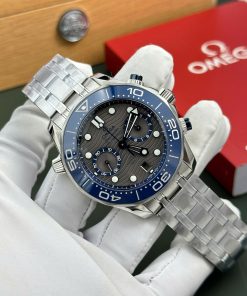 Omega Seamaster Diver 300M Chronograph Best Replica Watch Gray Dial N1 Factory 44mm (2)