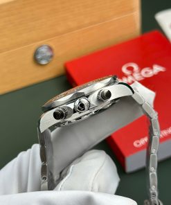 Omega Seamaster Diver 300M Chronograph Replica 1 1 Watch Black Dial N1 Factory 44mm (2)