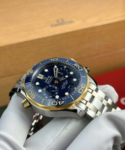 Omega Seamaster Diver 300M Chronograph Replica 11 Watch Blue Dial N1 Factory 44mm (2)