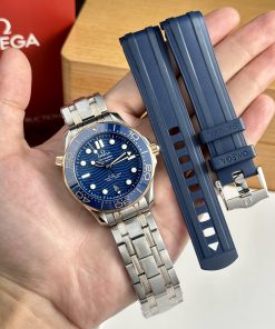 Omega Seamaster Diver 300M Replica Watches Blue Dial VS Factory (9)