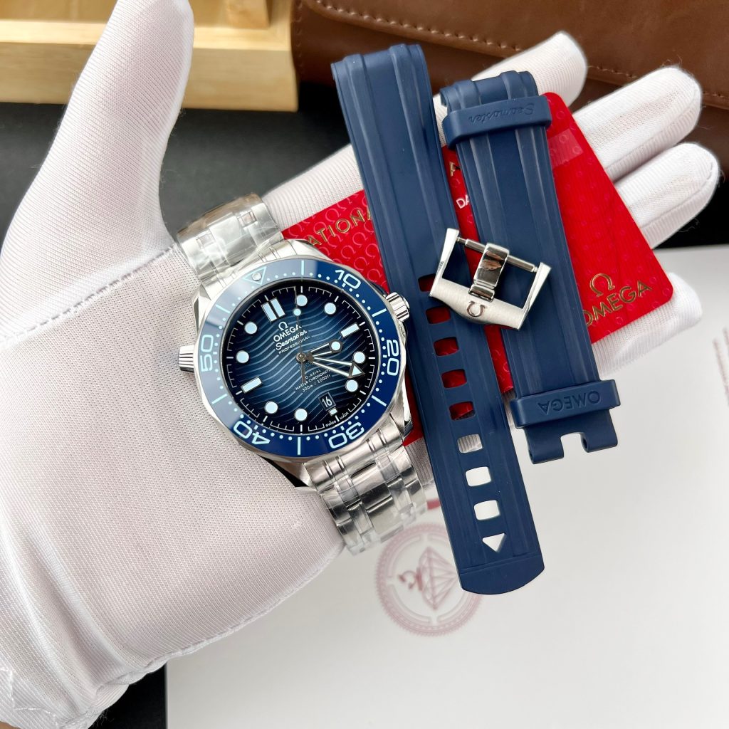 Omega Seamaster Diver 300m 75th Anniversary Summer Blue VS (6)