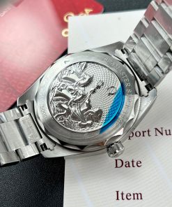 Omega Seamaster Ice Blue Replica Watches VS Factory (4)