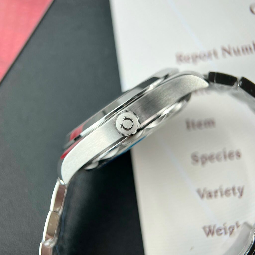 Omega Seamaster Ice Blue Replica Watches VS Factory (4)