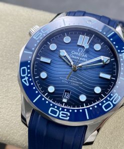 Omega Seamaster Summer Blue Fake Watches Best Quality VS Factory 42mm (9)