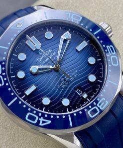 Omega Seamaster Summer Blue Fake Watches Best Quality VS Factory 42mm (9)