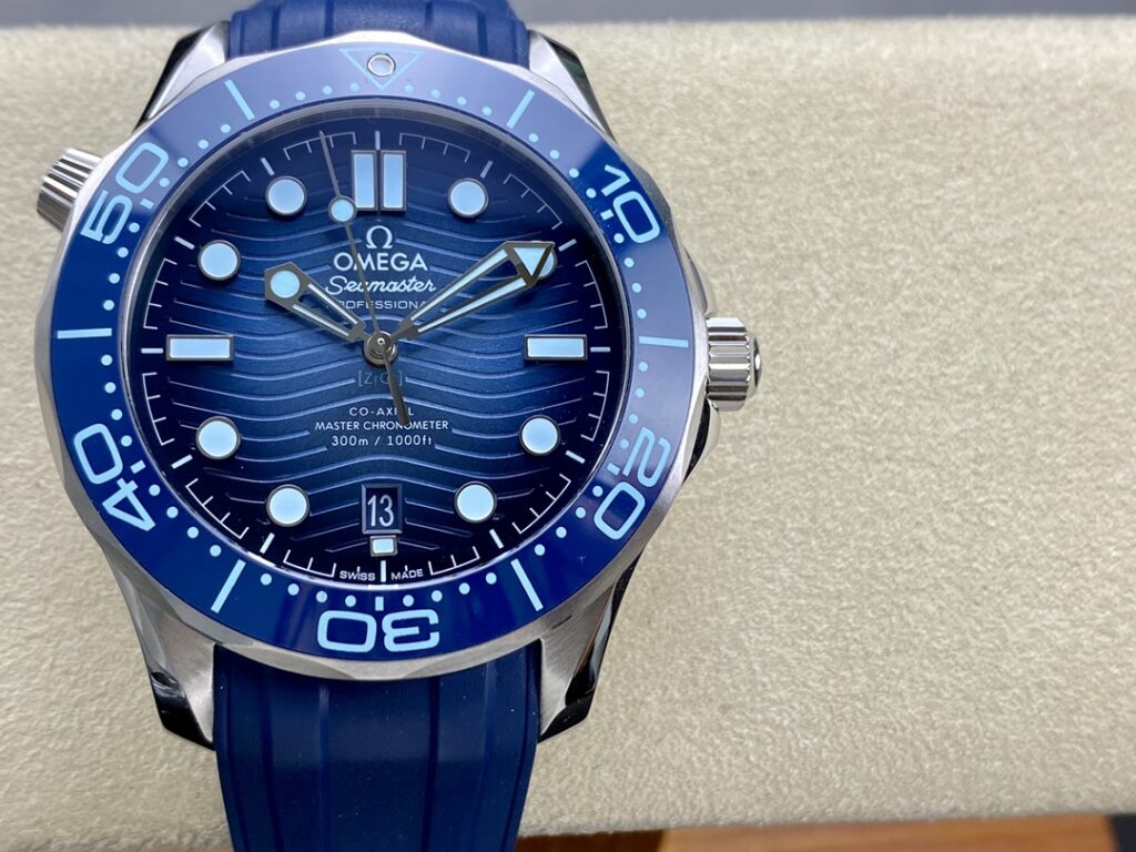 Omega Seamaster Summer Blue Fake Watches Best Quality VS Factory 42mm (9)