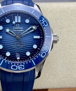 Omega Seamaster Summer Blue Fake Watches Best Quality VS Factory 42mm (9)