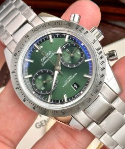 Omega Speedmaster 57 Chronograph Replica Watch Green Dial (8)
