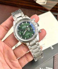 Omega Speedmaster 57 Chronograph Replica Watch Green Dial (8)