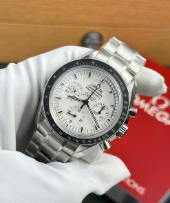 Omega Speedmaster Apollo 13 Silver Snoopy Replica 11 Watch OM Factory 42mm (2)