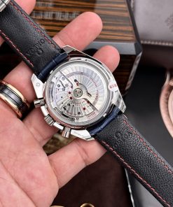Omega Speedmaster Co-Axial Moonphase Blue Best Replica 44mm (5)
