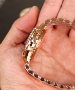 Omega Speedmaster Moonwatch Rose Gold Replica 11 Watch Dial Black 42mm (2)