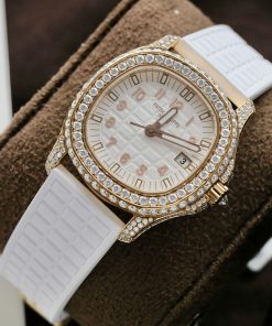 Patek Philippe 5067 Replica 11 Watch Gold Wrapped + Moissanite Diamonds Custom 35 (2)