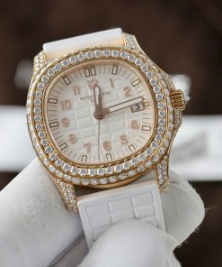 Patek Philippe 5067 Replica 11 Watch Gold Wrapped + Moissanite Diamonds Custom 35 (2)