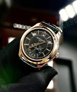 Patek Philippe 5205R Solid Rose Gold 18K Custom Black Dial VVIP 40mm (2)