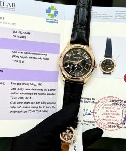 Patek Philippe 5205R Solid Rose Gold 18K Custom Black Dial VVIP 40mm (2)