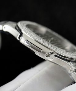 Patek Philippe 5719 Replica Watch Custom Moissanite Diamonds Hong Kong 40mm (2)