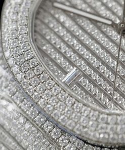 Patek Philippe 5719 Replica Watch Custom Moissanite Diamonds Hong Kong 40mm (2)