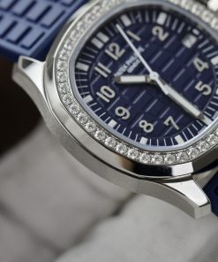 Patek Philippe Aquanaut 5067 Customs Moissanite Diamonds Automatic Watch (1)