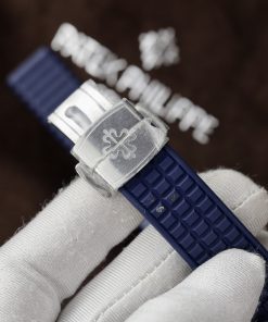 Patek Philippe Aquanaut 5067 Customs Moissanite Diamonds Automatic Watch (1)