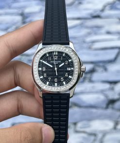 Patek Philippe Aquanaut 5067G Replica Watches Black PPF (4)