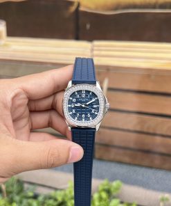 Patek Philippe Aquanaut 5067G Replica Watches Blue PPF (2)