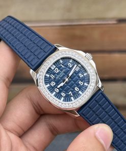 Patek Philippe Aquanaut 5067G Replica Watches Blue PPF (2)