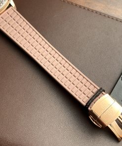 Patek Philippe Aquanaut 5072R Replica Watches MOP Pink Rubber (6)