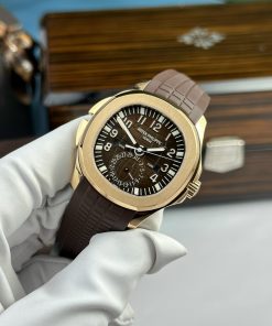 Patek Philippe Aquanaut 5164R Chocolate Dial Best Replica ZF Factory (2)