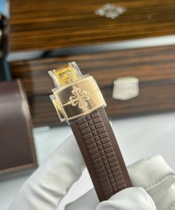 Patek Philippe Aquanaut 5164R Chocolate Dial Best Replica ZF Factory (2)