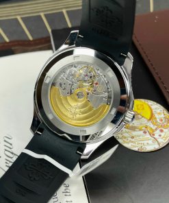 Patek Philippe Aquanaut 5167-300G Customs Moissanite Diamonds Best Replica 40mm (5)