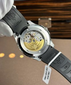 Patek Philippe Aquanaut 5167 Best Replica Watch Custom Moissanite Baguette 40mm (2)