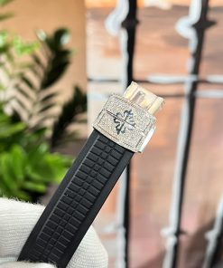 Patek Philippe Aquanaut 5167 Custom Natural Diamonds 3K Factory 40mm (9)