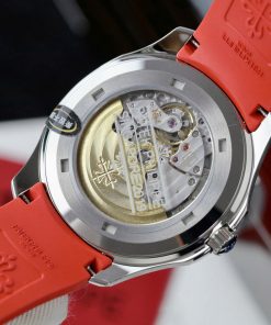 Patek Philippe Aquanaut 5167 Replica 11 Watch Red Rubber Strap 40mm (1)