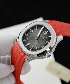 Patek Philippe Aquanaut 5167 Replica 11 Watch Red Rubber Strap 40mm (1)