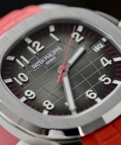 Patek Philippe Aquanaut 5167 Replica 11 Watch Red Rubber Strap 40mm (1)