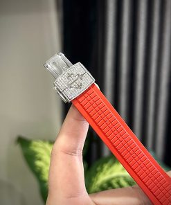 Patek Philippe Aquanaut 5167 Replica Watch Custom Moissanite Diamonds Hong Kong 40mm (2)