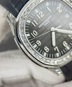 Patek Philippe Aquanaut 5167G Diamonds Replica Watch GR Factory 42mm (1)