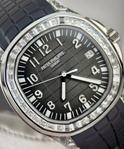 Patek Philippe Aquanaut 5167G Diamonds Replica Watch GR Factory 42mm (1)
