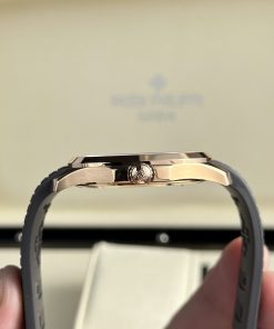 Patek Philippe Aquanaut 5167R Chocolate Dial Replica Watch 3K Factory (5)