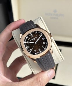 Patek Philippe Aquanaut 5167R Chocolate Dial Replica Watch 3K Factory (5)