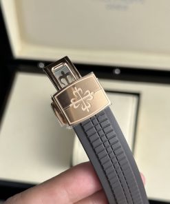 Patek Philippe Aquanaut 5167R Chocolate Dial Replica Watch 3K Factory (5)