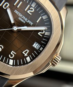 Patek Philippe Aquanaut 5167R Chocolate Dial Replica Watch 3K Factory (5)