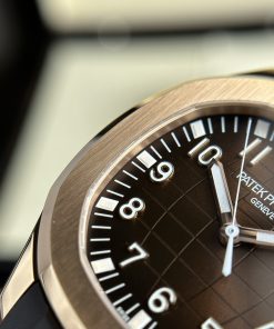 Patek Philippe Aquanaut 5167R Chocolate Dial Replica Watch 3K Factory (5)