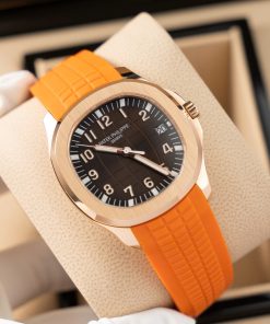 Patek Philippe Aquanaut 5167R Custom 18K Solid Gold Watch Black Dial 40mm (2)