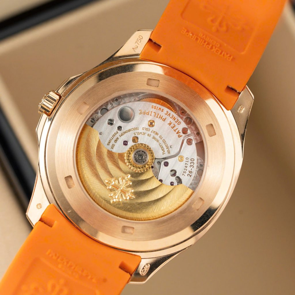 Patek Philippe Aquanaut 5167R Custom 18K Solid Gold Watch Black Dial 40mm (2)