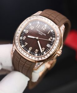 Patek Philippe Aquanaut 5167R Diamonds Baguette Replica GR Factory 40mm (11)
