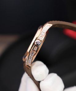 Patek Philippe Aquanaut 5167R Diamonds Baguette Replica GR Factory 40mm (11)