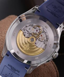 Patek Philippe Aquanaut 5168G Customs Moissanite Baguette Diamonds 42mm (1)